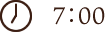 7:00